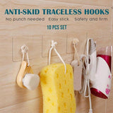 Reusable Anti-skid Traceless Hooks