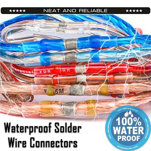 Waterproof Solder Wire Connectors (50 Pieces)