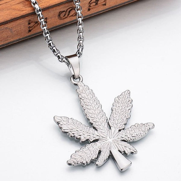 Iced Out Plant Necklace