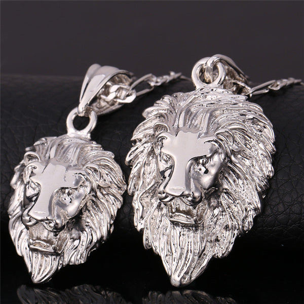 Alpha Lion Head Pendant