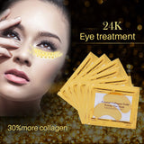 24k Gold Collagen Eye Pads